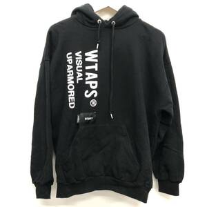 【WTAPS】ダブルタップス★スウェットパーカー フーディ プルオーバー VISUAL UPARMORED SNEAK スニーク サイズ03 01