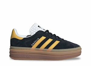 adidas Originals WMNS Gazelle Bold "Core Black/Bold Gold/Footwear White" 22cm IE0422