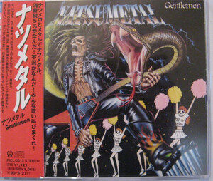 ◆CD◆ナツメタル Gentlemen／ナツメタル◆帯有り国内盤