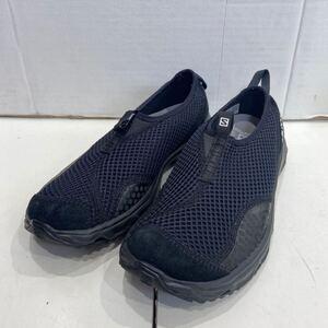 【SALOMON サロモン】410137 RX MOC ADV モックシューズ 26.5cm ブラック メッシュ 2406oki M