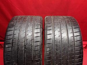 タイヤ2本 《 ミシュラン 》 パイロット スポーツ4S [ 285/25R22 95Y ]9.5分山★ アウディRS6 アストンマーティンV12 n22