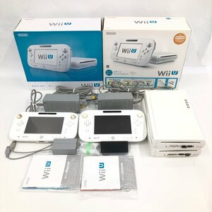 Wii U 本体 ゲームパッド WUP-101/WUP-010 2点セット 説明書 箱付き【CEBB0005】