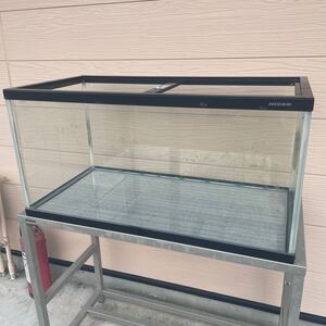 ニッソー ガラス水槽 縁アリ 90cm水槽 90cm × 45cm × 45cm ※直接引き取り限定 群馬県伊勢崎市