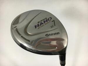 即決 中古 エクシム NANO Extra Impact フェアウェイ 7W オリジナルカーボン 25 L