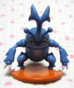 タカラトミー　TOMY　ポケットモンスター　　モンスターコレクション　フィギュア １体　【ヘラクロス】　　＠初期製品