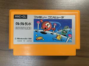 49（何本でも送料185円） クルクルランド ＦＣ ファミコン 作動確認・クリーニング済 同梱可 