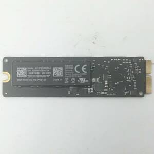 （2120）【動作確認済】Apple純正SSD 128GB SAMSUNG製 MZ-JPV1280/0A4 Mac対応