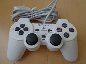 ☆美品☆ 【SONY】 PlayStation2 DUALSHOCK2 デュアルショック2　コントローラー/ホワイト/白　PS2/プレイステーション2