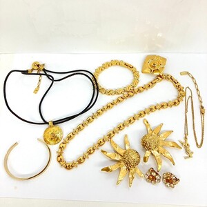 D054-■◎ アクセサリー まとめ ネックレス ペンダント イヤリング ブレスレット バングル ポールスミス NINA RICCI YSL 他