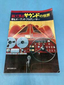 【A6977O090】初歩のラジオ別冊 絵で見るサウンドの世界 君もオーディオプロデューサー 昭和49年 誠文堂新光社 古本 レトロ