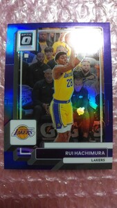 送込即決 2022-23 Panini Donruss Optic Purple Prizm #170 Rui Hachimura 八村塁 ファーストレイカーユニ パープルプリズム カラーマッチ