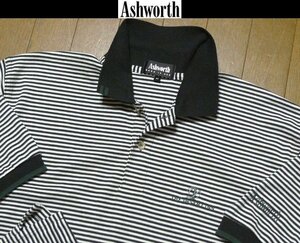 M(US)XXL(JP位)【即買セール送無料】超希少 アシュワースAshworth USA定モデル 美品GOLF COUNTRY CLUB特注刺繍 ポロシャツ3L 2XL 4L 3XL位