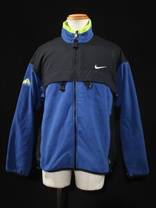 ビンテージ NIKE ACG ナイキ ナイロン切替 フリースジャケット M