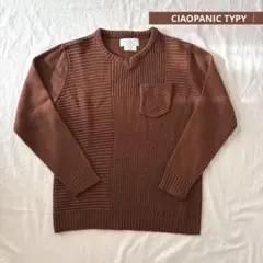 CIAOPANIC TYPY チャオパニックティピー　ブラウンニット