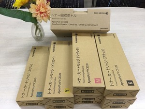 ■XEROX純正未使用 トナーカートリッジCT202368/69/70/71　BK×3本 C×2本 M×3本 Y×3本+回収BOX　ApeosPort-V C3320用【B0225M1】　