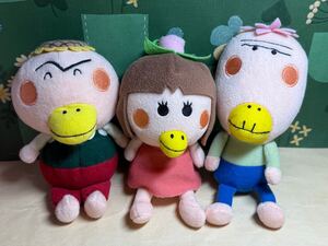 NHK【はなかっぱ 】ももかっぱちゃん ひまごろう はす次郎 ぬいぐるみ3体セット