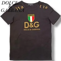 DOLCE＆GABBANA ドルチェアンドガッバーナ 半袖Tシャツ ブラック