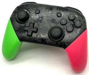 【準美品・純正】 Nintendo Switch Proコントローラー スプラトゥーン2エディション 任天堂 プロコン