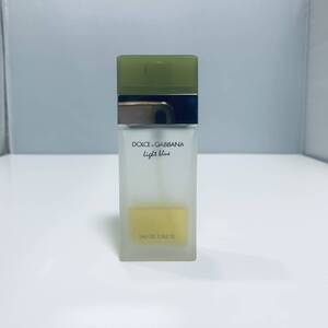 K0573 DOLCE&GABBANA light blue ドルチェ＆ガッバーナ ライトブルー 25ml 残量たぶん30～35％