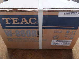 ダブル　カセットデッキ　未開封品　（TEAC　W-860Rｂ）