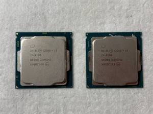 ★INTEL CORE　i3-8100　3.60GHZ　2個まとめて！