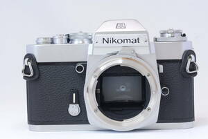 【超美品】　Nikon ニコン　Nikomat ニコマート EL 　シルバーボディ　動作品　　　 #364