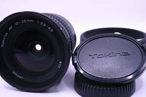 ★極上品★ Tokina トキナー AF 19-35mm F3.5-4.5 AF193 CANON キヤノン EFマウント L-0231