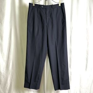 80s USA製 NORDSTROM タック ウール スラックス W31×L29 ワイド テーパード ノードストローム 70s 90s 古着 オールド ビンテージ