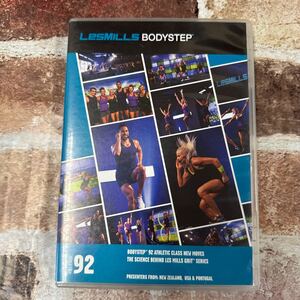 Step92　★レスミルズ★Lesmills★DVD★CD★中古品★BodyStep★ボディステップ92　★英語コレオノート★箱に傷有★汚れあり★再生確認済