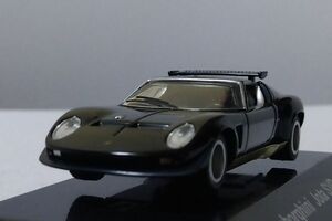 ★ランボルギーニ　イオタ　SVR（ブラック）　　　1/64CM’S★