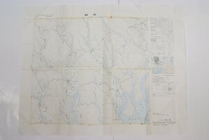 【北海道 古地図】鶴居(1：50.000)[4色刷]　昭和46年　国土地理院●08