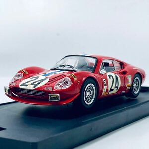 絶版品 希少モデル Bang 1/43 FERRARI DINO 246GT RACING 1972 WATKINS GLEN フェラーリ ディーノ 246GT ワトキンスグレン イタリア製