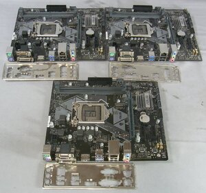 B42618 O-10024 ASUS PRIME H310M-A LGA1151 マザーボード 3枚セット ジャンク