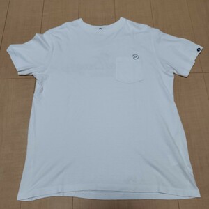 GOODENOUGH　グッドイナフ　フラグメント　fragment　Tシャツ　Wネーム　白