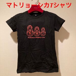 ★超キュート★マトリョーシカTシャツ赤S★送料無料★