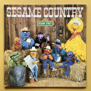 Vintage Vinyl Record - Sesame Street - Sesame Country CTW89003 Canada 1981 80s セサミストリート LP Muppets Caroll Spinney