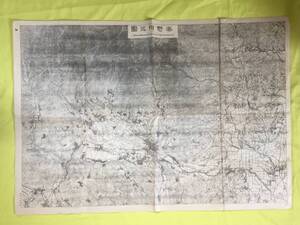 D1186サ●【古地図】 「秦野附近図」 陸軍士官学校 2万5千分の1 戦前/レトロ