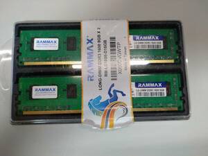 デスクトップ用 RAMMAX DDR3 1600 8GB×2枚