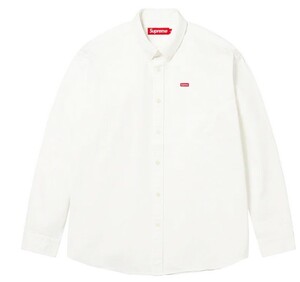 送料無料【白・XXL】 supreme Small Box Shirt 23aw 国内 新品 シュプリーム 23aw ホワイト White スモールボックス シャツ ボックスロゴ