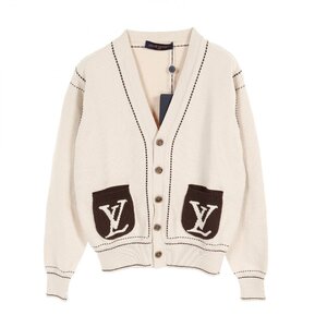 ルイ・ヴィトン LVロゴ ブランドオフ LOUIS VUITTON カーディガン 中古 メンズ