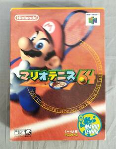 『マリオテニス64 任天堂 NINTENDO64』/※動作未確認/ソフト・箱・説明書揃/Y12503/fs*24_8/83-02-2B