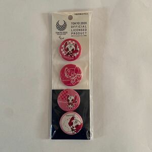 TOKYO 2020 ORYMPIC PARALYMPIC PinBack button set 東京 2020 オリンピック パラリンピック ソメイティ 缶バッジ 缶バッチ