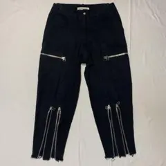 banal chic bizarre bondage design pants