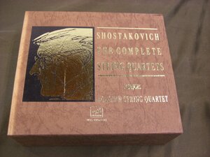 ★[ビクター VICC40018 帯あり 外箱ヤケ] ボロディン四重奏団のショスタコーヴィチ 弦楽四重奏曲全集