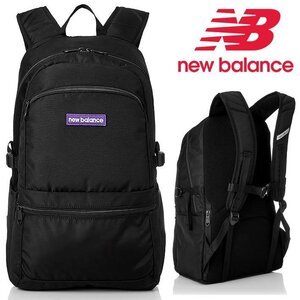 NewBalance ニューバランス リュックサック メンズ レディース 軽量 消臭 抗菌仕様 25L 7986962 JABL2615 パープル 新品 1円 スタート