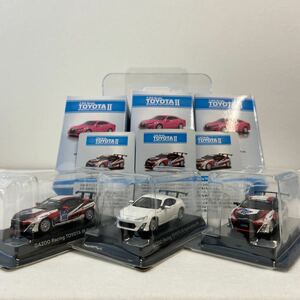 京商 1/64 TOYOTA Ⅱ GAZOO Racing 86 Nurburgring 24h 全3種セット GR ニュルブルクリンク 24時間レース ミニカー モデルカー