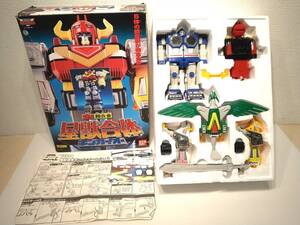 ♪♪4l009 BANDAI バンダイ DX 超合金 星獣合体 ギンガイオー ギンガマン 平成 特撮 戦隊 超美品♪♪