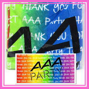 AAA バスタオル PARTY会員限定 ◆ レインボー ／ 1点 美品