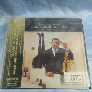 XRCD CANNONBALL ADDERLEY　KNOW WHAT I MEAN WITH BILL EVANS