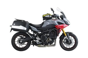 ヘプコ＆ベッカー サイドケース ジュニアフラッシュ 30 左右セット ブラック/シルバー YAMAHA